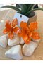 New Trend Z*Ra Model Orange Flower Season Women's Earrings - 4