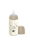 Glass Baby Feeding Bottle with Medium Flow Physiological Teat,+3 Months 240ml