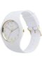 ICE-WATCH - ICE Glam White Gold Numbers - Women's Wristwatch with Silicon Strap - 3