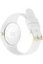 ICE-WATCH - ICE Glam White Gold Numbers - Women's Wristwatch with Silicon Strap - 8