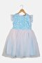 Kids Girl Sequined Party Dress, Multicolor
