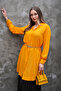 Orange Long Shirt Tunic - 4