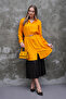 Orange Long Shirt Tunic - 6