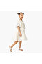 Embroidered Square Neck Dress with Flared Sleeves - 2