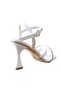 0028 Women's Stoned Goblet Heel Open Shoes - 4