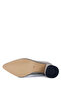Women's Genuine Leather Stone Suede Heeled Shoes - 5