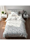 Little Flowers Patterned Bed Sheet Set of 2 Printed Duvet Cover Set 160X220 cm