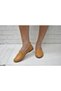 Genuine Leather Soft Women's Ballerinas - 6
