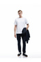 Cotton Short Sleeve Regular Fit Crew Neck Basic t Shirt - 2
