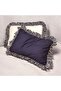 Ruffled Pillow Case Single Flower Detailed Set of 2 50 X 70 cm - 3
