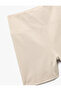 High Waist Slim Fit Biker Sports Leggings with Stitching Detail - 6