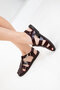 Burgundy Women's Sandals 20748 - 3