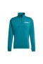 Terrex Multi Climawarm Tech Fleece Half Length Zip Top - 2