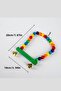 Parrot Swing Stand - Wooden and Beaded Toy - 6