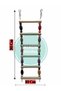 Trendme Wooden Beaded Bird Ladder - 2