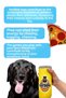Market Dog Toy Set 2 Pieces Plush Toy with Sounds Pizza and Box Beverage Dog Toys - 5