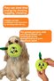 Pest Green Apple Plush Dog Toy Toxic-Free Dog Play Ball - 5
