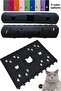 Cat tunnel toy 1. Quality 3mm felt passable 9 color options 98 cm cat and paw figured