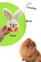 Rustle Sound Rabbit Small Breed Dog Toy Sounding Plush Dog Toy - 3