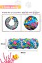Aqua Themed Cat Tunnel 60 cm Durable Pet Play Tunnel with Oxford Fabric - 2
