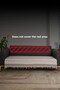 Quality Grammage Cotton Sofa and Sofa Bed Cover - 115X200 cm - Covers the Seating Area - 3