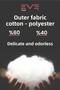 Silicone Pillow with 8 Pollycotton Covers 50 X 70 cm 900 Gr - 6