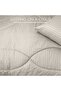 Stripe Comforter Set- Ultra Soft Brushed Microfiber Fabric, Soft Siliconized Fiber Filling - 4