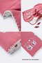 Biorganic Baby Girl Little Love Reversible Fiber Blanket 90x85 - 7