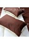 Stripe Reversible  Comforter Set- Ultra Soft  Microfiber Fabric, Soft Siliconized Fiber Filling - 4