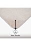 Unicolor Plain Mink 3-Piece Bath Mat Rug Set Non-Slip Toilet Seat Set - 5