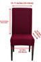 Chair Covers 4 Pcs Modern Chair Covers Washable Colorfast No Ironing Sandy Fabric - 3