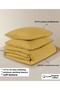 100% Cotton Akfil Duvet Cover Set Double 200X220 cm Mustard - 5