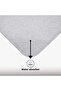 Unicolor Plain Gray 3-Piece Bath Mat Rug Set Non-Slip Toilet Seat Set - 4