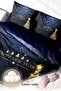 New Year Duvet Cover Set 100% Natural Cotton Merry Christmas Double Tree - 4