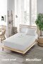 120x200 Liquid Proof Mattress Cover Micro Quilted Fitted 1.5 Person Single Water Mattress Protector