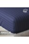 Queen-Striped Fitted Sheet Set - Premium and Durable Quality, Deep Pocket for a Perfect Fit - 5
