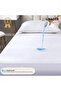 Double Zippered Liquid Proof Mattress Protector Mattresses 160X200X25 cm - 5
