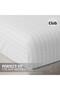 Single-Striped Fitted Sheet Set - Premium and Durable Quality, Deep Pocket for a Perfect Fit - 5