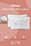 Klimax Series 6 Pieces - Zippered and Antiallergic Silicone Fiber Pillow 50X70Cm 900Gr - 2