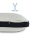 Cooler Sheathed Visco Visko Perforated Whole Sponge Pillow 60X40X14 cm 1250 Gr Shoulder/Neck Supported - 3