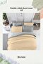 Double Duvet Cover Set Cotton Double Sided with Elastic Sheets