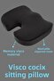 Visko Cocix Cushion Sitting Cushion Basur Cushion Orthopedic Sitting Cushion Ring Cushion - 2
