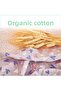Poema & Rosa 2-Pack Muslin Blanket | 100% Cotton |   Organic |   110 cm X 80 cm |   Super Soft (Heart) - 4