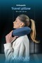 Orthopedic Visco Travel Pillow - Visco Neck Support Pillow Blue 30X30X12