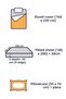 Luxury Hotel Series Single Fitted Sheet Striped Satin Duvet Cover Set Ecru Cream Color - 4
