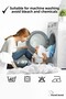 100% Cotton, Quilted Mattress Protector Sheet, Fitted Full Edge, Fiber Filled, Single and Double - 7