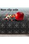 Bubble Cream Large Size 2-Piece Bath Mat Set for Bathrooms Non-Slip Base Washable Toilet Set - 3