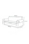 Seat Cover Seat Cover Jacquard Flexible and Elastic Washable 3 Seater Sofa Bed Cover One Piece - 4