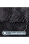 Bubble Anthracite Large Size 2-Piece Bath Mat Set for Bathrooms Non-Slip Base Toilet Set - 4