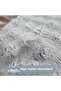 Bubble Gray Large Size 2-Piece Bath Mat Set for Bathrooms Non-Slip Base Washable Toilet Seat Set - 2